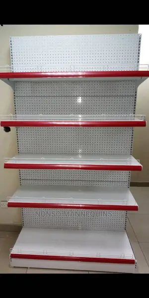 4feets Lenght Height Single Sided Supermarket Shelves