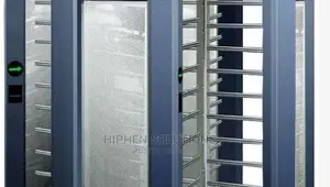 Retractable Automatic Turnstile, Library Security Barrier BY HIPHEN