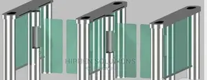 Automatic Turnstiles TCP IP RFID Card Reader Swing Barrier