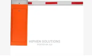 3.5m Orange Automatic Boombarrier Car Parking Access Control BY HIPHEN