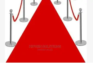 Rope Type Sanchion Queue Barrier Post 6 Poles BY HIPHEN SOLUTIONS