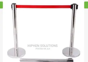 Retractable Belt Stanchion Crowd Queue Control Barrier Post BY HIPHEN