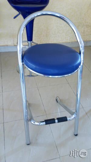 Barstool Chair Red Blue