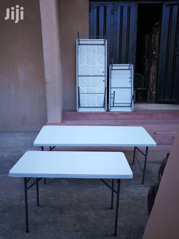 Plastic Foldable Table (6ft Rectangular Size. Imported)