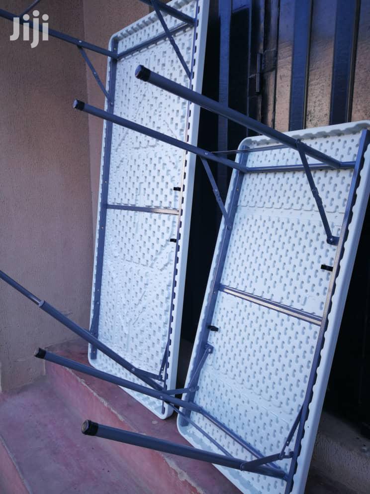 Plastic Foldable Table (6ft Rectangular Size. Imported)