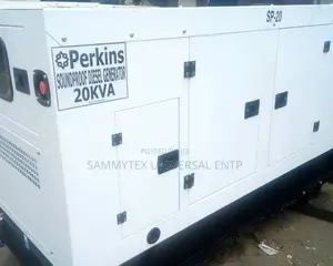 New Perkins 20kva Sound Proof Diesel Gen With 2years Warrnty