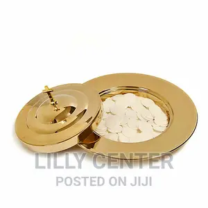 Communion Bread Plate and Cover