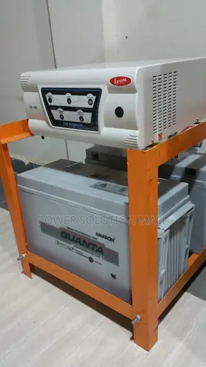 2kva Inverter With 2 - 150ah Batteries Battery Rack