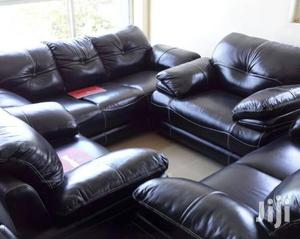 Pure Leather Sofa Settee
