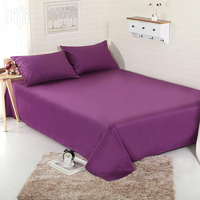 Bed Sheet With 4 Pillow Cases