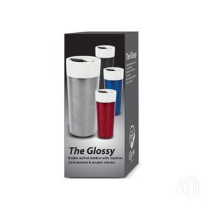 Double Wall Tumbler Stainless Exterior Ceramic Interior