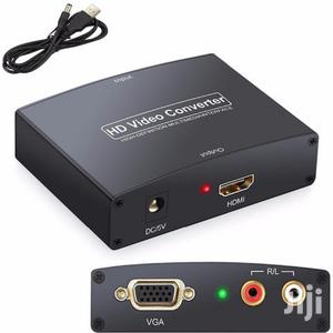 Vga+L/R to HDMI Converter
