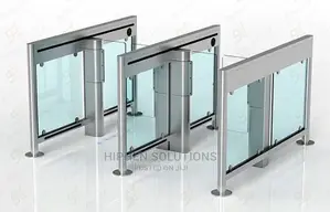 Mifare Reader Half Height Turnstiles Optical Barrier Gate