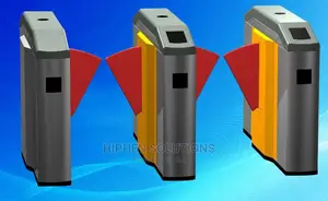 Automatic Turnstile Flap Barrier Gate BY HIPHEN SOLUTIONS LTD