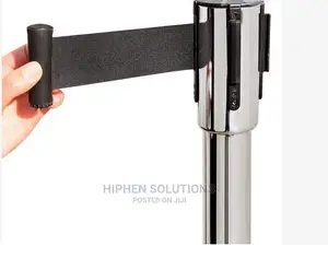 Belt Stanchions Stainless Steel Crowd Controller By Hssl