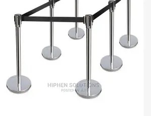 Retractable Belt Stanchions Stainless By Hssl