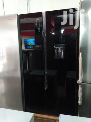 Brand New Hisense(REF76WS)514L Side by Side Black Mirror
