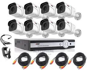 8 Channels CCTV Camera Infrared Day/Night 2mp Mobile View