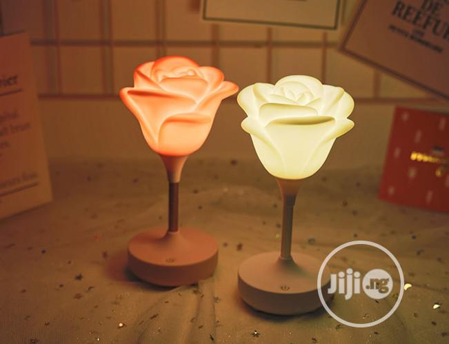 Crystal Flower Lamp