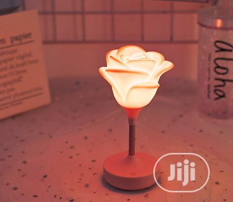 Crystal Flower Lamp