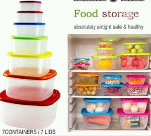 7 Set Refrigerator Lid Bowls