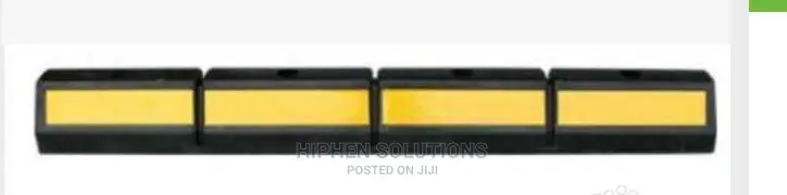 Rubber Car Wheel Stopper By Hssl