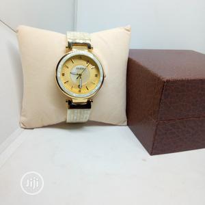 Guess Exotic Ladies Wrist Watch - Ivory