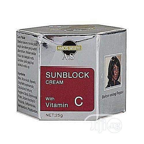 amos white sunscreen