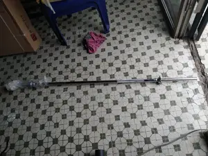 Long Barbell Silver 5ft With Knots