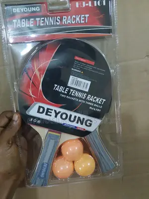 Table Tennis Bat And Ball Pair