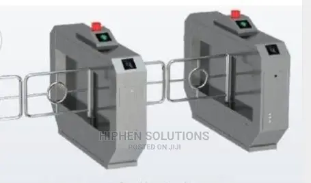 Stainless Steel Access Control Swing Barrier Device BY HIPHEN SOLUTION