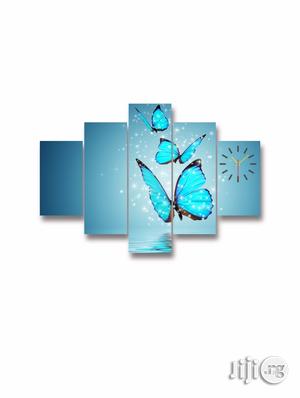 Blue Butterflies Canvas Wall Art Cp013