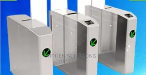 Noiseless Outdoor Flap Barrier Turnstile
