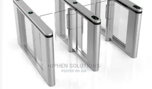 10 Pairs IR Sensors Glass Lane Flap Barrier BY HIPHEN SOLUTIONS LTD