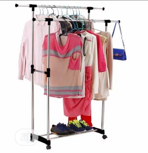 Movable Cloth ,Bag Multi Purpose Hanger With Wheel