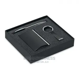 3-Piece Gift Set (Pen, Card Holder, Key Chain)