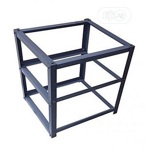 8-Battery Iron Rack for Inverter Batteries