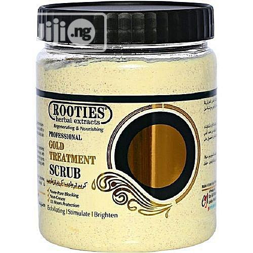 herbal face and body scrub