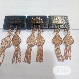 Original GL Ladies Earring 006 ( Non Fading) - Gold