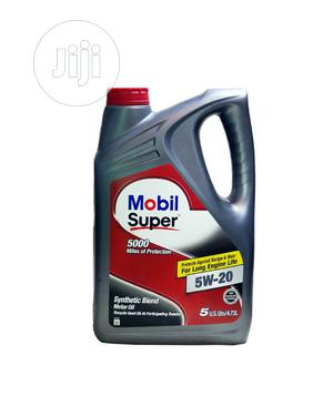 MOBIL Super SAE 5w20 Synthetic Blend Motor Oil 5L