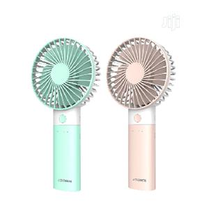 Rechargeable Handheld Fan With Detachable Base as Power Bank