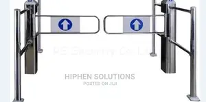 High 980mm Supermarket Intelligent Swing Gate BY HIPHEN SOLUTIONS LTD