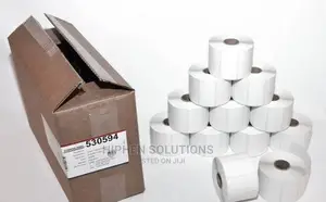 Paper For POS Barcode Printers - Pack Of 12 Rolls By Hiphen Solutions