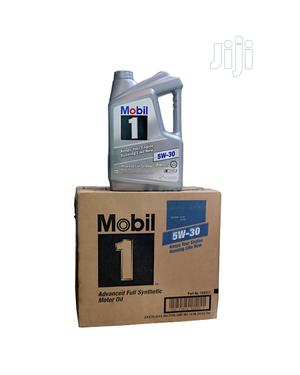 MOBIL1 Synthetic Motor Oil 5w- 30 1cartoon