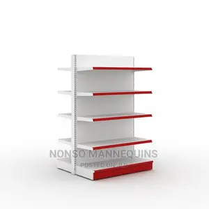 High Quality Supermarket Display Shelves Single Sided