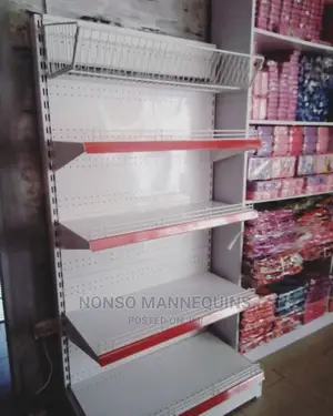 High Quality Supermarket Display Shelves Single Sided