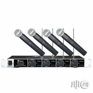New Original Quad (4) Wireless Microphone