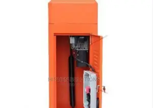 Orange Automatic Boom Barrier Car Parking Gate By Hiphen Ssl