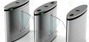 Automatic Turnstiles Flap Or Wing Barrier By Hiphen