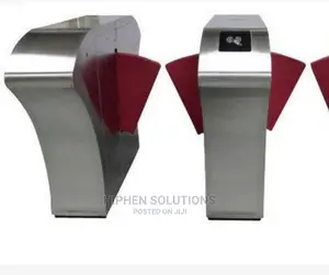 Automatic Turnstiles Indoor Flap Barrier Speed Gate By Hssl